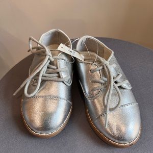 Baby Girls Fashionable Silver Shoes